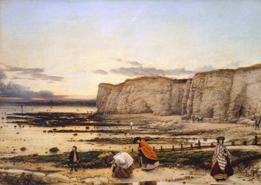 William Dyce, Pegwell Bay, Kent - a Recollection of October 5th 1858 (?1858-60) Visible in the sky is Donati’s comet.